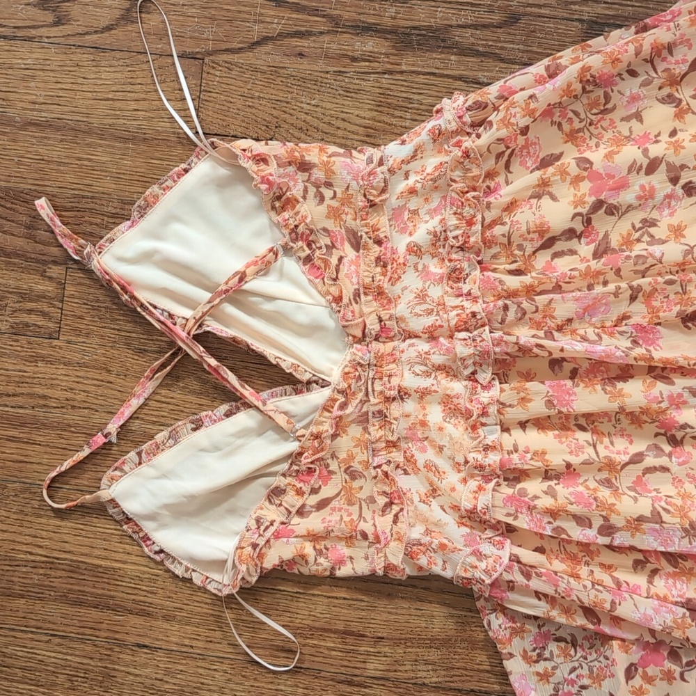 Altar'd State Floral Dress, Small - Picture 4 of 8